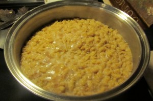 noodles are cooked through and have enlarged