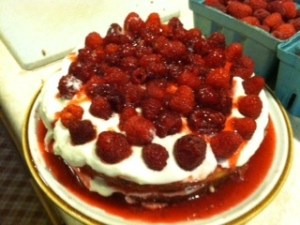 A good way to use raspberries.